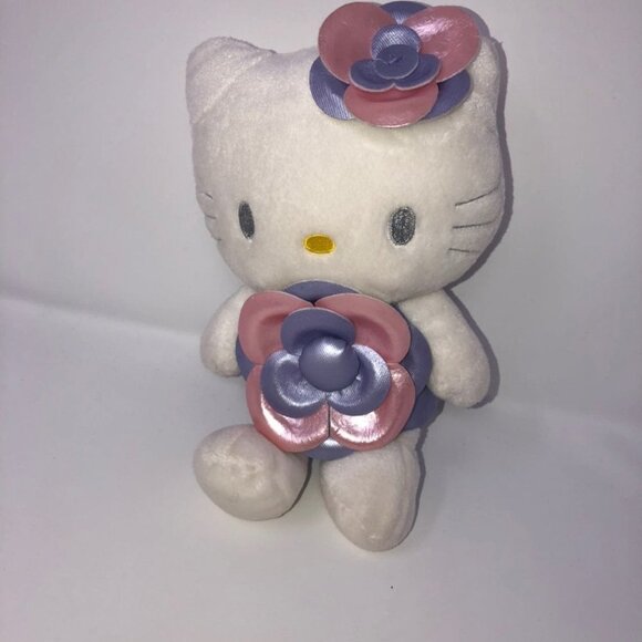 𝅺Sanrio hello kitty flower plush - Picture 1 of 3